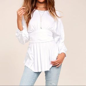free people corset style top